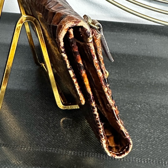 Vintage Authentic Brahmin Annabelle Tricolor Leather Wallet. - Picture 7 of 9